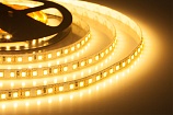 Лента светодиодная 600SMD диодов (2835) тип В, 12В, 5м, белый теплый
