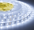 Лента светодиодная 300SMD диодов (2835) тип В, 12В, 5м, холодный белый