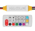 RGBW-контроллер ELFLED P40 с радиоуправлением, 5/24В, 2.5A/канал+4A, IP68