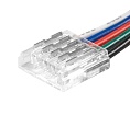 Коннектор 5pin/провод для SMD-лент RGBW 12мм, провод 10см