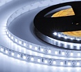 Лента светодиодная 600SMD диодов (2835) тип В, 12В, 5м, холодный белый
